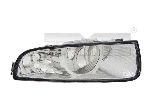SKODA SUPERB лівий прозорий протитуманка [08-]