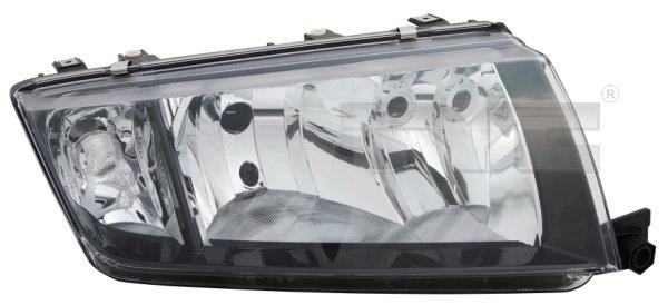 SKO FABIA правий H7+H3 фара передня (чорний ramecek)