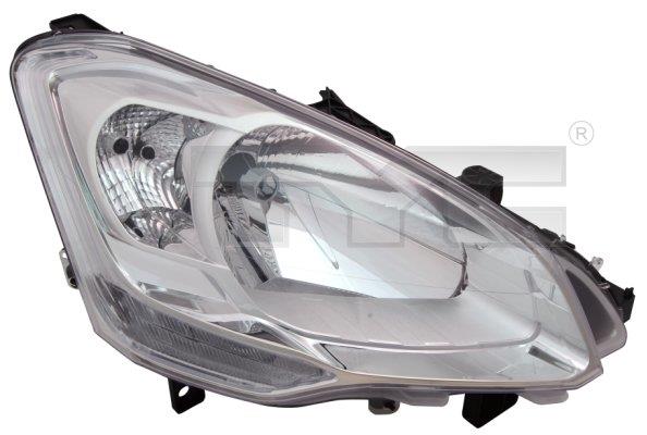 CN BERL 08 - ліва фара H4, автом., + коригування