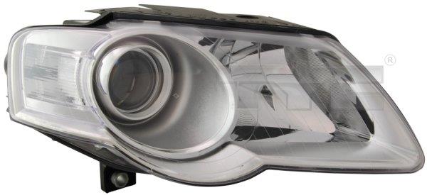 VW PAS 05 - ліва фара H7/H7 з поворот., автом., + коригування (tyправий Hella)