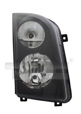 VW CFT права фара H7/H7, черн. рамка, автом., + коригування