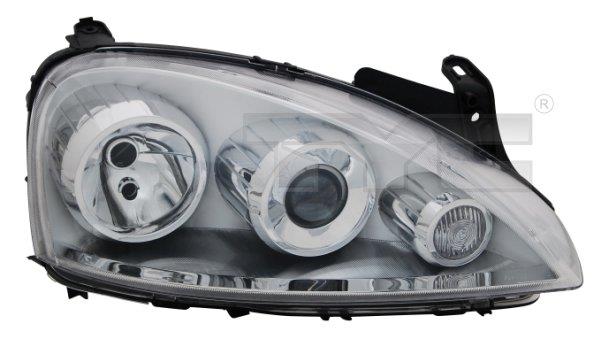 OPEL COMBO лівий H7 / H7 фара передня [8/04-]