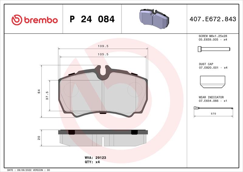 Brembo remschijven Volkswagen Lupo Vooras voordelig