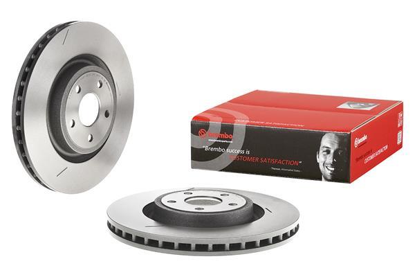 Диск гальмівний JEEP GRAND CHEROKEE IV (WK, WK2) 3.6 2010.06- BREMBO (09.N246.21) BREMBO фото 7