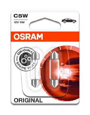 Автомобільна лампа: C5W 12V 5W SV8.5-8 (комплект 2 шт) blister