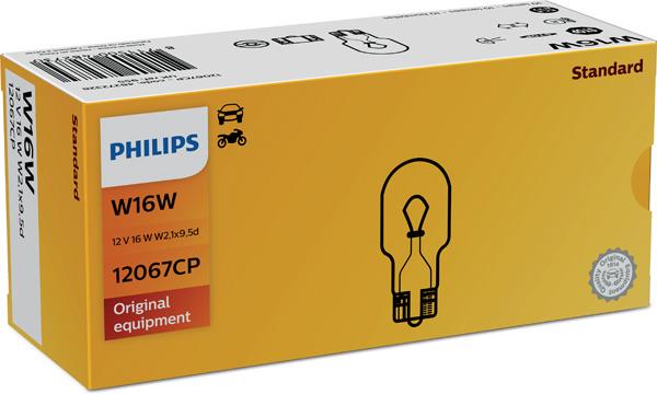 Автомобільна лампа: 12 [В] W16W Vision 16W цоколь BAU15s