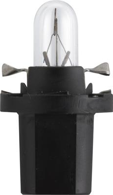 Автомобільна лампа: 12 [В] (комплект 2шт) Bax Vision 1,2 W цоколь BAX8,5d/2 чорний Blister