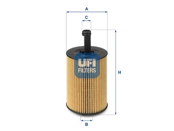 Olejový filter UFI - UFI 25.023.00 | Náhradné diely, autodiely - LKQ SK ...
