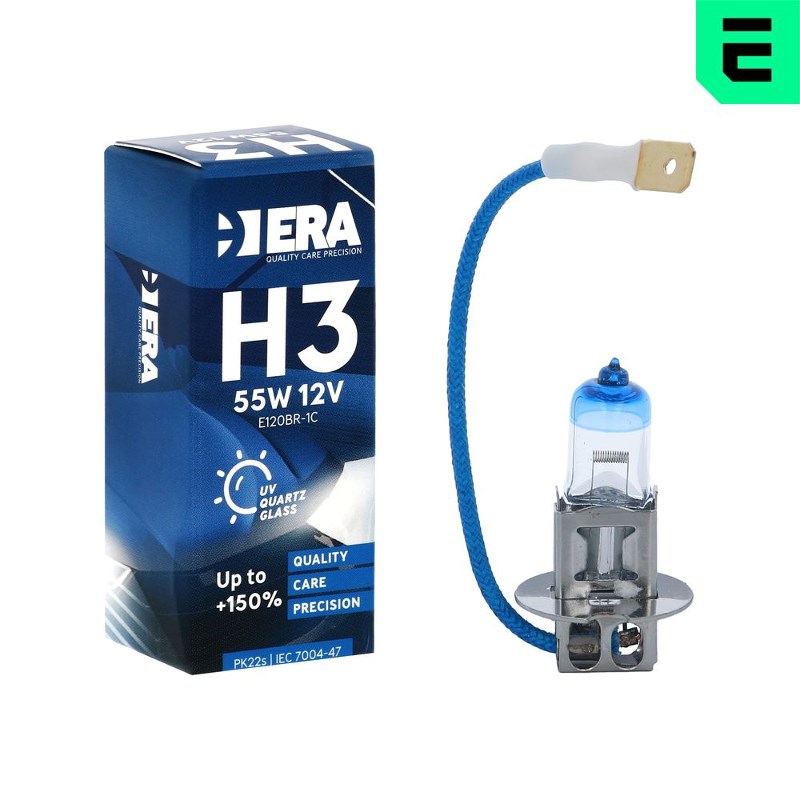 Автомобільна лампа H3 12V 55W PK22s +150