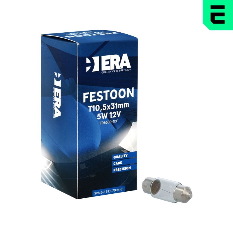 Автомобільна лампа FESTOON T10,5x31mm 12V 5W SV8.5-8