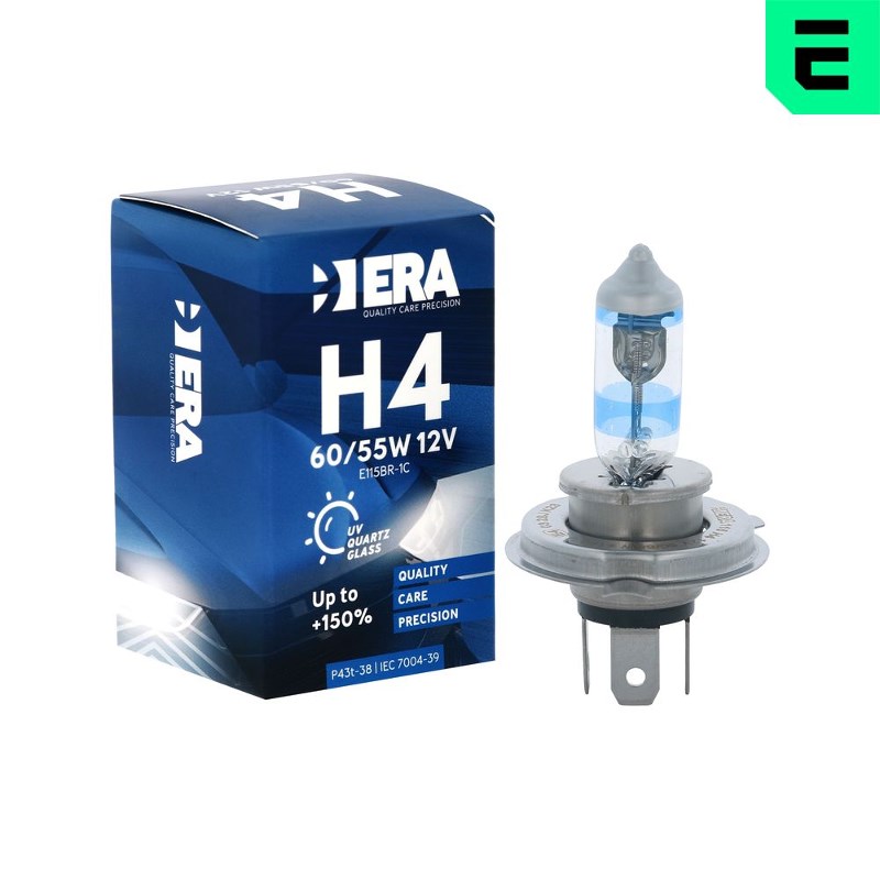 Автомобільна лампа H4 12V 60/55W P43t +150