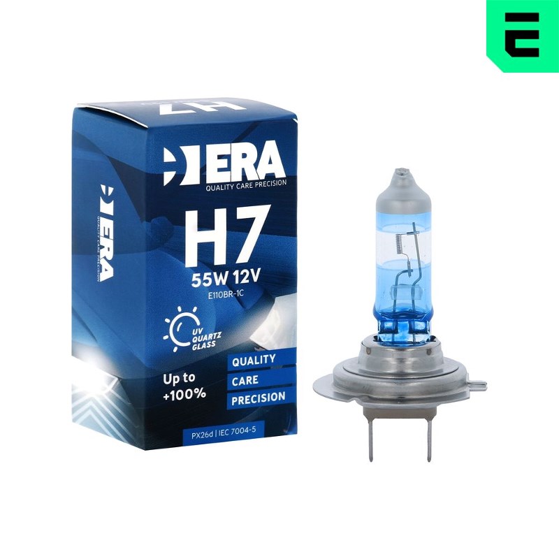 Автомобільна лампа H7 12V 55W PX26d +100