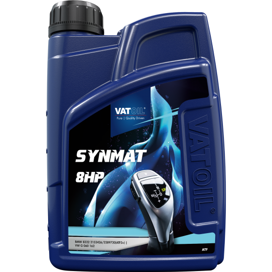 Трансмісійна рідина VATOIL SYNMAT 8HP / 1л. / (BMW 8322 2152426/2289720(ATF3+), VW G 060 162) Рідина для АКПП SYNMAT 8HP / 50529 /