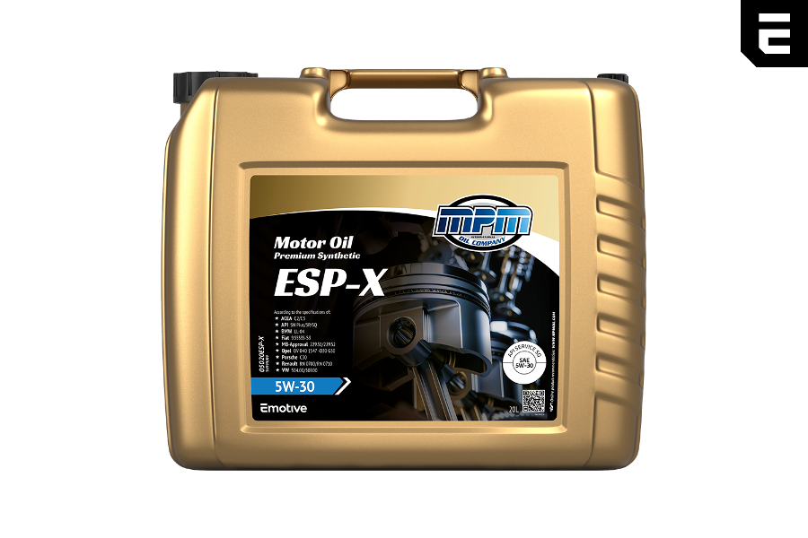 Моторна олива MPM Premium Synthetic ESP-X / 5W30 / 20л. / (ACEA C3, API SP, VW 504.00/507.00 )
