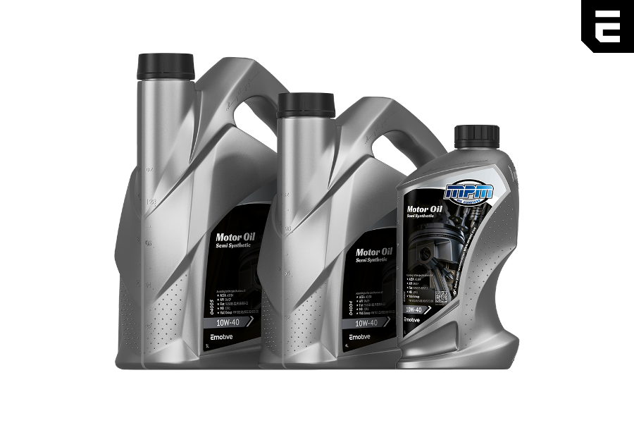 Моторна олива MPM Semi Synthetic / 10W40 / 60л. / (ACEA A3/B4, API SL/CF) Моторна олива 10W-40 SEMI SYNTHETIC / 60л. /