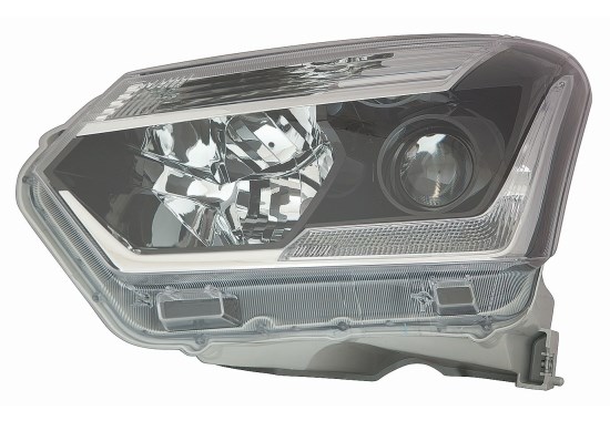 Фара передня права H11+ HB3 s LED [16-]