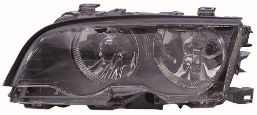 Фара лів. H7/H7 COUPE/CABRIO черна рамка -09/01 [DEPO]