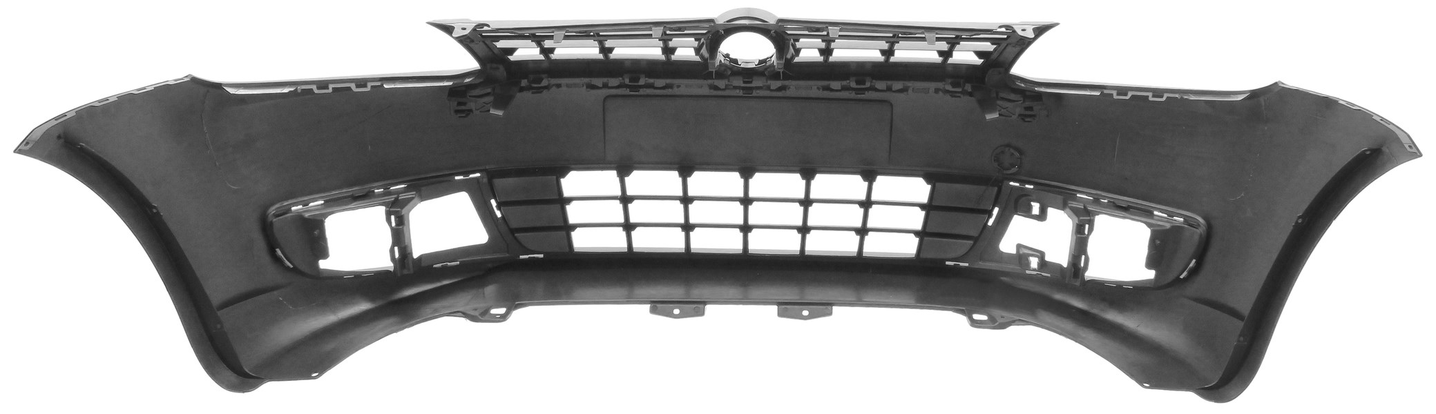 KH9571 901 EC VW CADDY 10- Бампер передний, чорн.