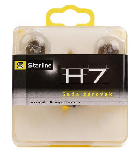 Starline izzókészlet H7 H7 izzókészlet