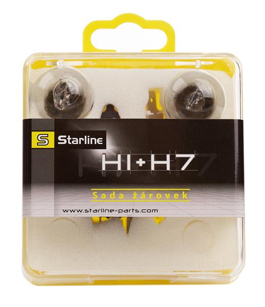 Starline izzókészlet H1 + H7 H1 izzókészlet H7 izzókészlet