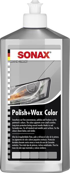 SONAX Polír és Wax SZÜRKE NanoPro 500ml ;Br. kisker egységár: 10 960 Ft/l