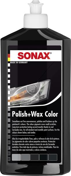 Sonax Polír és Wax fekete 500ml ;Br. kisker egységár: 10 960 Ft/l