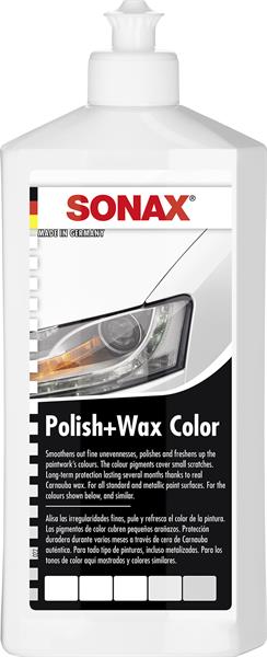 Sonax Polír & Wax FEHÉR NanoPro 500ml ;Br. kisker egységár: 10 960 Ft/l