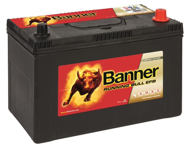 Banner akku Running Bull EFB 12V 95Ah 760A J+ 303x173x203 B00