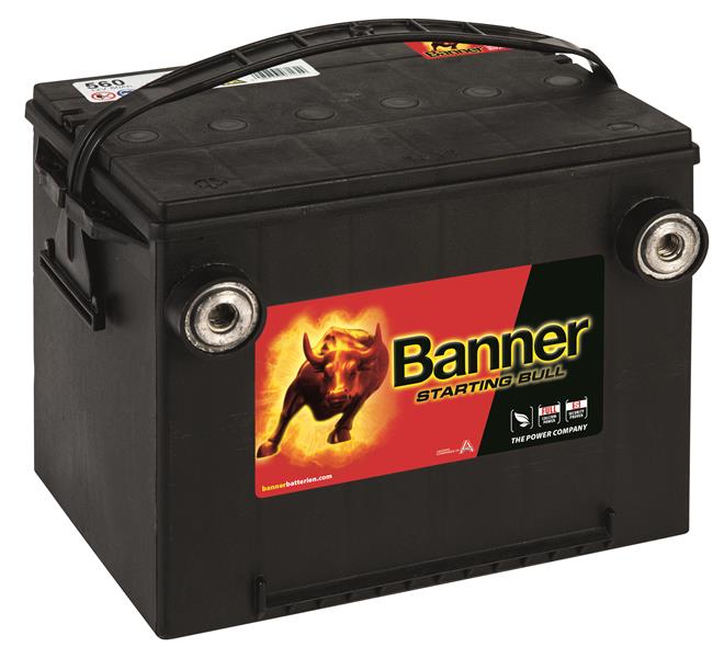 Banner akku Starting Bull 12V 60Ah 675A B+ 248x178x184