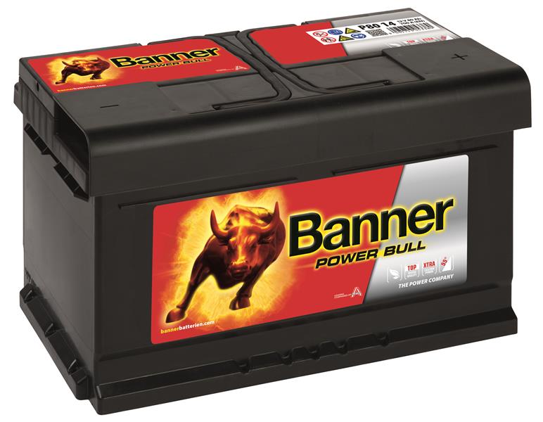 Banner akku Power Bull 12V 80Ah 700A J+ 315x175x175 B13 Banner akkumulátor