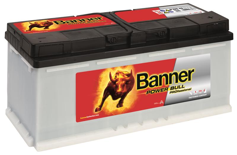 Banner akku Power Bull Professional 12V 100Ah 820A J+ 354x175x190 B13 Banner akkumulátor
