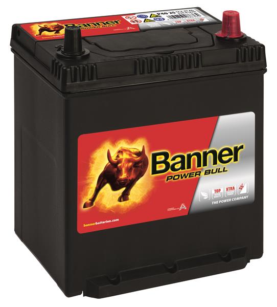 Banner akku Power Bull 12V 40Ah 330A J+ 187x137x204 B01 Banner akkumulátor