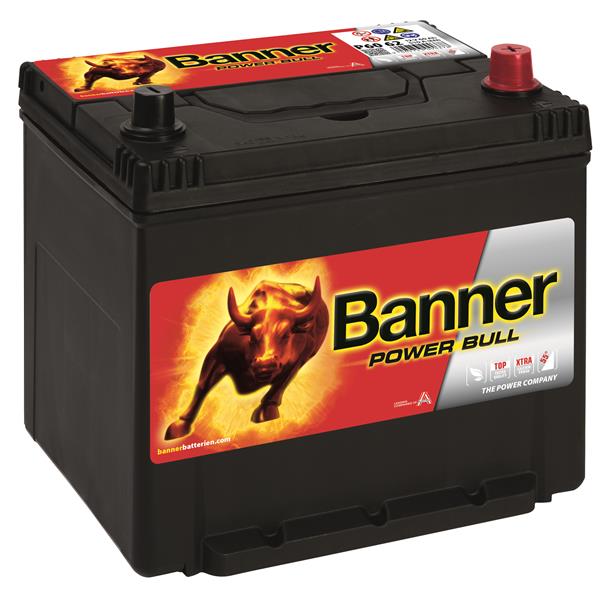 Banner akku Power Bull 12V 60Ah 510A J+ 233x173x225 B01 Banner akkumulátor