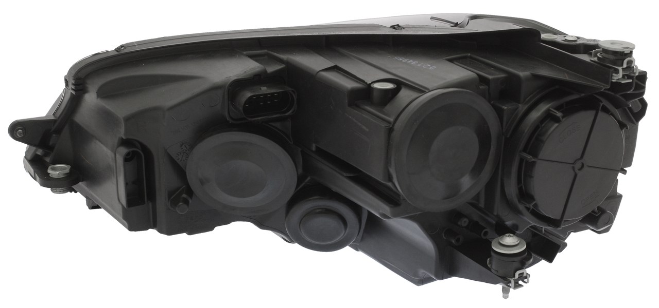 VW GOLF VII 12 - фара передня пра H7/H15,автомат, + коректор, black rim [DEPO]
