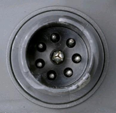 Ліхтар задній лів (P21W/R10W, з підсвічуванням номера, конектор: Bayonet 8PIN) MERCEDES ATEGO 01.98-10.04 фото 4
