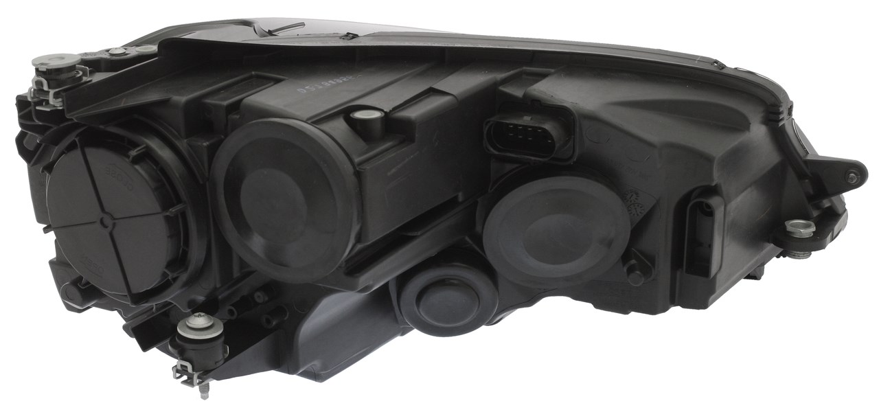 VW GOLF VII 12 - фара передня лів H7/H15,автомат, + коректор, black rim [DEPO]
