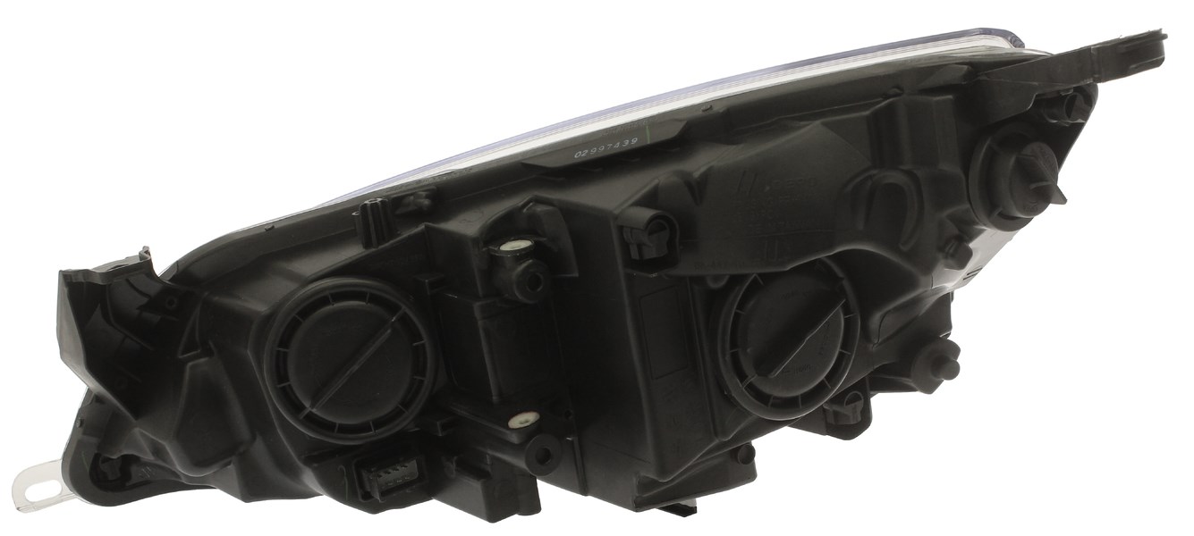 OP ASTRA J 10/09 - фара передня пра H7/H1, silver rim,автомат, + коректор -6/12 [DEPO]