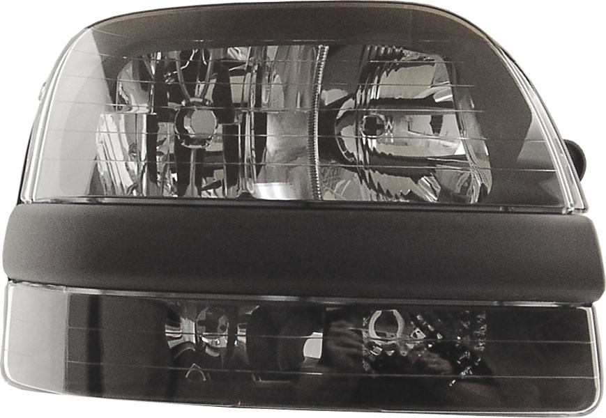 Фара права H7/H7/H1 з поворотником авт. регул. -9/05 [DEPO]