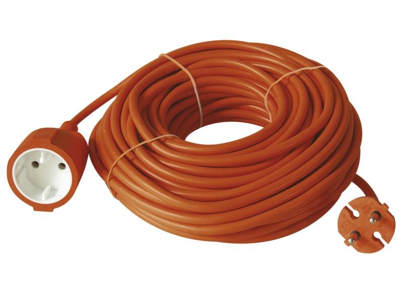 Hosszabbító 20M 2x1 Narancssárga