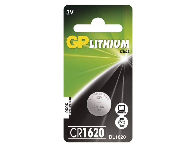 GP CR1620 lítium gombelem - 1db