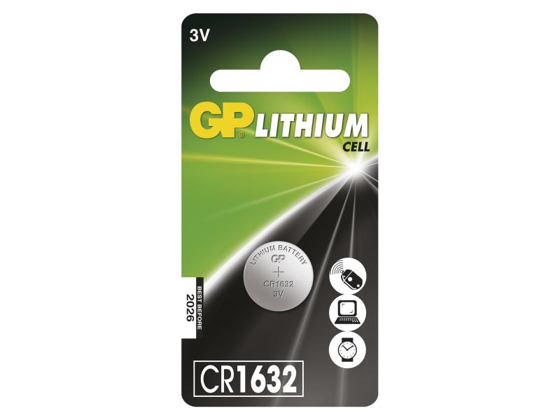 GP CR1632 lítium gombelem - 1db