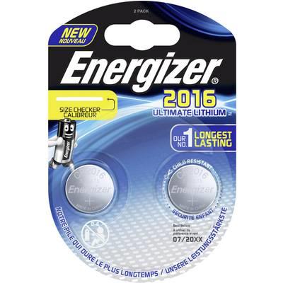 Energizer CR 2016 lítium gomelem 2 db