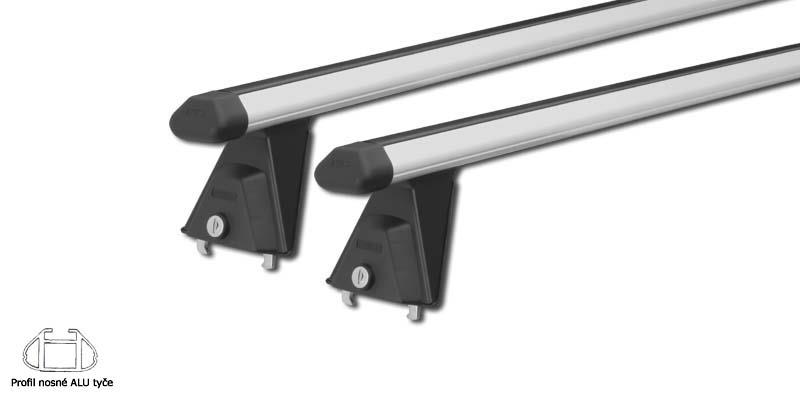 NEUMANN tetőcsomagtartó szett 2 db - ALU-