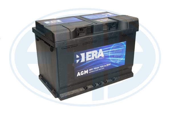 ERA akkumulátor AGM 12V 70Ah 720A J+