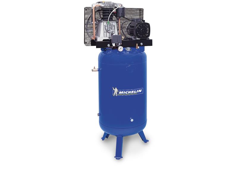 Dugattyús kompresszor, álló, 270l, 10bar