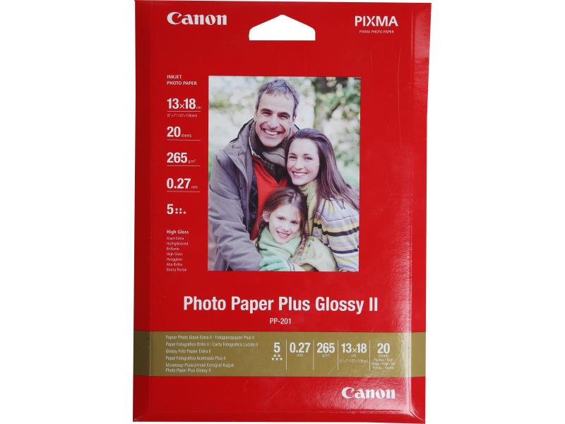 Canon Photo Paper Plus Glossy II PP201, 20 listů KP AV016984