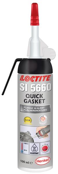 LOCTITE SI 5660 100 ml szürke Quick Gasket felülettömítő, víz/glikol álló, veszélyjel mentes