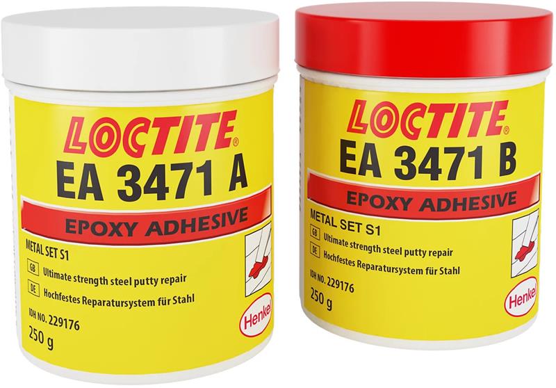 Loctite 3471, 2x250 g, Metal Set, 60 perces, acél töltésű kenhető ;Br. kisker egységár: 47 000 Ft/kg