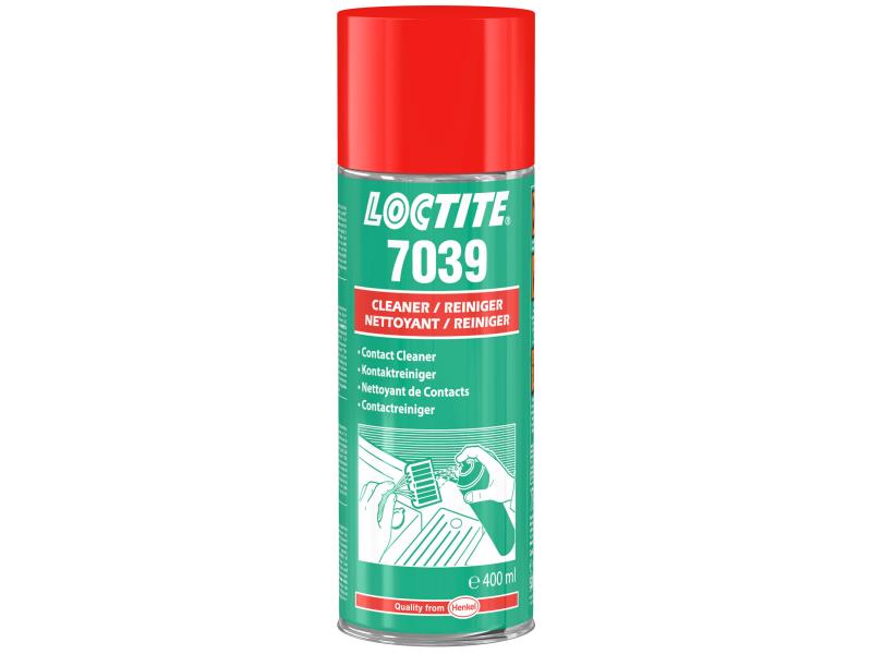 Loctite 7039, 400 ml, Kontakt tisztító, vízkiszorító, fagyasztó spray ;Br. kisker egységár: 29 098 Ft/l