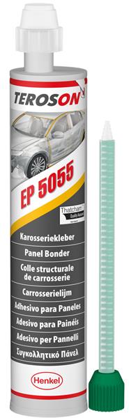Terokal 5055, 2 x 125 ml, Panelragasztó, 2 komp., ponthegeszthető 12 ;Br. kisker egységár: 124 719 Ft/l